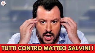 TUTTI CONTRO MATTEO SALVINI: Denuncia in diretta TV!