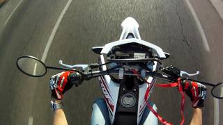 yamaha wr 125 r go pro