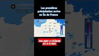 🌧️💧Les premières pluie arrivent à Paris !#shorts #paris #france #weather #news #youtube #nature