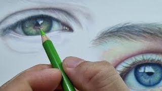 COLORED Pencil Realistic Drawing...LIVE Layering & Blending Tutorial