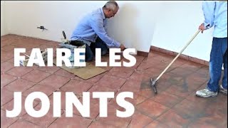 Pose des plinthes. Joints de carrelage, colle carrelage