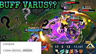 Varus Vs Jinx (New Patch!!!) | Varus gameplay montage | League of legends wild rift #Shorts