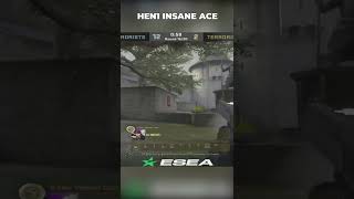 HEN1 Insane Ace┇CSGO #shorts