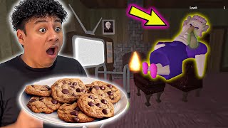 GRANNY ATTACKED ME!!! (Playing Roblox ESCAPE GRUMPY GRAN Obby)