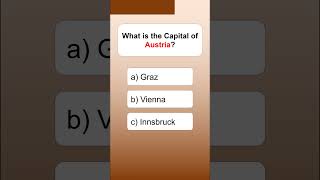 What is the Capital of Austria?