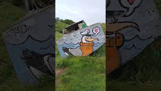 Old boat on the Gannel estuary 🇬🇧 Newquay Cornwall UK