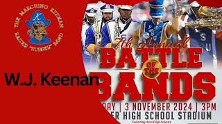 7th Annual Battle of the Bands || W.J. Keenan || Raider Rubber Band || (11.3.24)