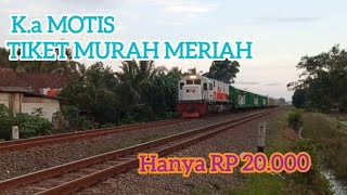 KERETA API MOTIS || Yang Lagi Viral Karna Harga Tiket Yang Murah Meriah