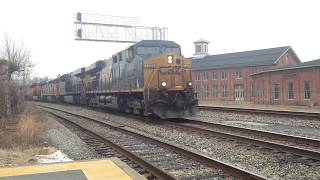 Csx local in martinsburg wv with cn power