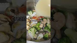 MIX SEAFOOD&VEGETABLES CREAMY #cooking #lutongbahay #FYC