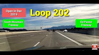 Loop202 South Mountain Freeway/ Ed Pastor Freeway is opened to the public in Phoenix, Arizona.