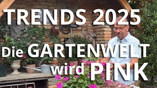 Blütentrends 2025 – die Gartenwelt wird PINK!