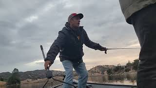 Overcast October day at Santa Margarita Lake.