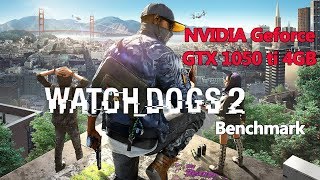 Watch Dogs 2 nvidia gtx 1050 ti i7 7700hq benchmark