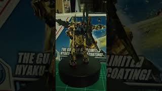 HYAKU-SHIKI [Gold Coating] #gundam #gunpla #gundamcommunity #gundammodelkits #bandai