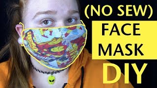 Easy (No Sew) Face Mask | DIY Tutorial