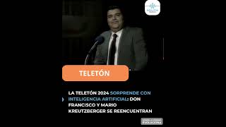 Teletón 2024 arranca con emotivo reencuentro entre Don Francisco y su versión más joven