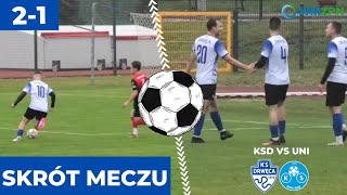 KS DRWĘCA NOWE MIASTO LUBAWSKIE VS KS UNIA SUSZ 2:1 23.10.2023 (skrót meczu)