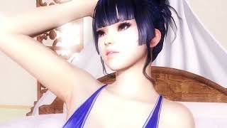 Dead or Alive 5 - Nyotengu : DOAX3 Peace - Gameplay - Pole Dance