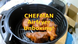 Chefman Air Fryer - Unboxing