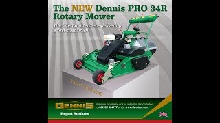 Dennis PRO 34R Rotary Mower Launch