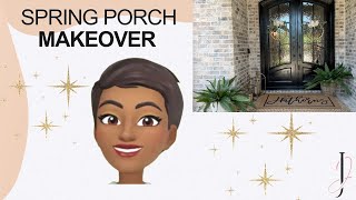 Ultimate Front Porch Spring Makeover 2024: Transform Your Outdoor Space! #porchmakeover 🌼😄