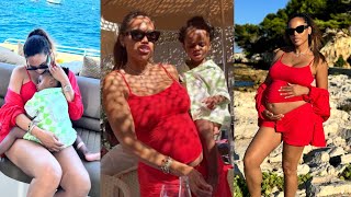 Wizkid Wife Jada P is Pregnant the 3rd Time as she her Pregnancy Pump Video Wizkid the sharp Shooter