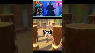 Playing Skyward Sword with an actual (wooden) sword #skywardsword #funnyvideo #twitchstreamer