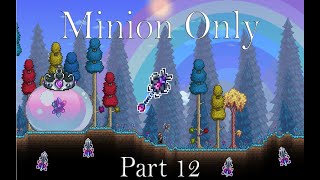 Getting the Blade Staff? | Can you beat Terraria Master Mode by using only Minions? | Part 12 🔴Live