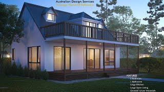 Rustic Farnhouse 3 Bedroom House Plan:168 Farmhouse | Concept Plans