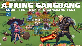 A FKING GANGBANG!! - SCOUT THE TRAP IN A GANGBANG FEST! - Lords Mobile