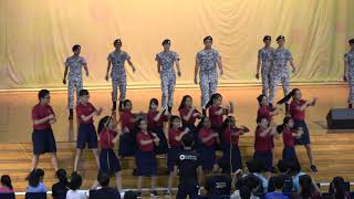 Riverside SS Open House 2019 - NCC Fancy Drill & Choir