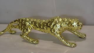 Modern Decorative Leopard #silver #gold #tiktok #tiger #cheetahproject #tv #coffee #furniture