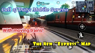 The New Express Map on CODM with Moving Trains! | Team Deathmatch by ArdyKyronYT