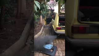 Funny time with Golf mk1 1978 1.6d smooked oem exhaust