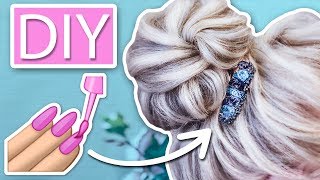 💎DIY💎 ДЕЛАЮ ЗАКОЛКУ в Волосы из ГЕЛЯ ДЛЯ НОГТЕЙ😱 💎 ©VIKTORIA