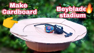 How Make Beyblade Stadium  with cardboard | Beyblade Battle Stadium  | Making  Part  - 1