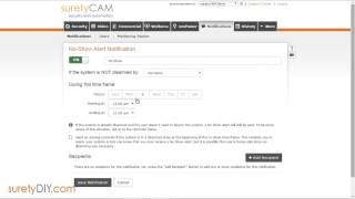 How to Set up a No Show Notification in Alarm.com