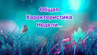 ✅Общая характеристика недели…64/#ЛегоМетаПсихология/БезТаро/Допы🕵️‍♀️👇