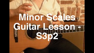 Minor Scales Guitar Lesson Step 3 p2 | Minor Blues Scale