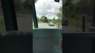 Riding 4258 from drivers eye