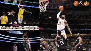 Part.2 Best of Lebron James Highlights in 2024, King James Through it Down🔨🏀👑