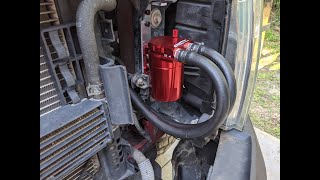 Dual Oil Catch Can Installation Ford F150 Ecoboost 2013