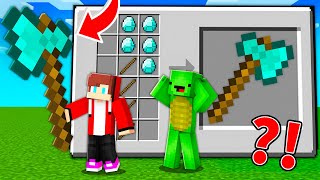 Mikey vs JJ LONGEST AXE Survival Battle in Minecraft (Maizen)