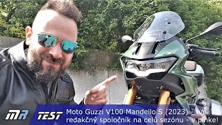 Moto Guzzi V100 Mandello S (2023) - náš redakčný spoločník na celú sezónu - v plnke! - motoride.sk