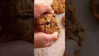 The Chewiest Oatmeal Raisin Cookies