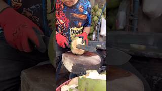 Coconut Cutting Skill for Drink -Fruits Cutting Skill