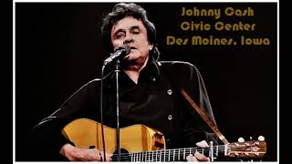 Johnny Cash - Civic Center - Des Moines, Iowa - February 21, 1982