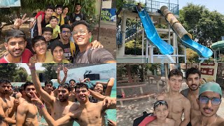 Fun with friends at water park Chandigarh