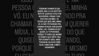 Família e Polícia defendendo um pedóf**lo e estup**dor e comentando crimes contra minha vida